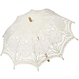 BABEYOND Lace Umbrella Parasol Vintage Wedding