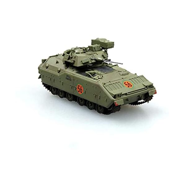 CMO Panzer Modelle Plastik 1/72, M2 Bradley Ketteninfanterie-Kampffahrzeug Panzer der US-Armee, Druckguss Militär Tank… – Bild 5
