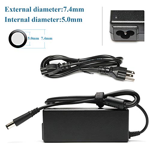 Dv7 AC Adapter Laptop Charger for Hp Elitebook 8460p 8470p 8440p 8560p 8760p 8460w 8470w 8570w 8770w Probook 4430s 4440s 4520s 4530s 4540s Power Supply Cord Plug-19V 4.74A 90W - Thumbnail 3