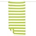 Your Choice Microfiber Beach Towels, Sand Free Beach Towel Quick Dry Travel Towel, Swim Towel - Light Green and White Stripe, Extra Large Beach Towel 67x35