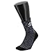 adidas Originals Men's Trefoil Space Dye Quarter Sock (3-Pair), Black/Grey/Onix/White Space Dye, Large, (Shoe Size 6-12)