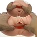 Vagina Masturbator for Male Realistic Silicone Flesh Pussy Ass Butt Vaginal Anal Doll Adult Sex Toys with Bikini for Male Masturbation Birthday Gift 5 Pounds(Virgin Julia's Sexy Pussy Ass)