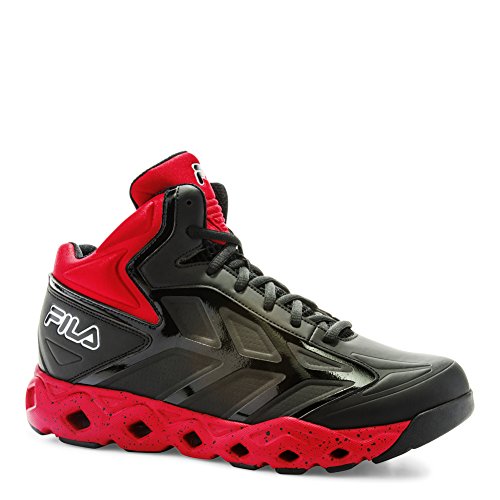 Fila Men's Torranado Sneakers Athletic Sneakers, Black Mesh, Rubber, 6.5 M Apparel Accessories
