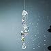 H&D Suncatcher Window Hanging Crystal Guardian Angel Pendant, Sun Catcher Rainbow Maker 20mm Ball Prism Ornament
