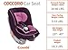 Combi Coccoro Streamlined Lightweight Convertible Car Seat | 3 Across In Most Vehicles | Ideal for Compacts | Quick Install | 50% Lighter Than Other Leading Brands | Tru-Safe Impact Protection | Grapethumb 3