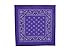 T&Z 100% Cotton 12 Pack Fine Bandanas Professional Factory Manufactured (Purple)
