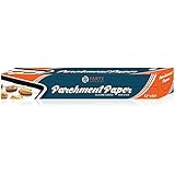Party Bargains Parchment Paper | Premium Quality Non-stick paper Roll Perfectly useful and comfortable for Baking, Cookies, Pizzas and microwave ovens | Size: 12 X 50