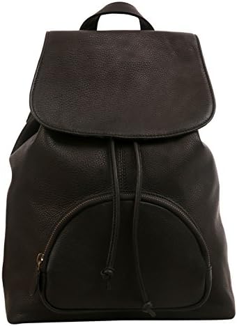 Cinnamon Black Genuine Leather Back Pack