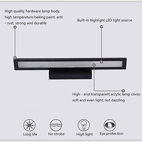 ZHMA LED plafondverlichting aluminium behuizing LED spots LED wand-plafondlamp, plafondlampen bad - Afbeelding 4