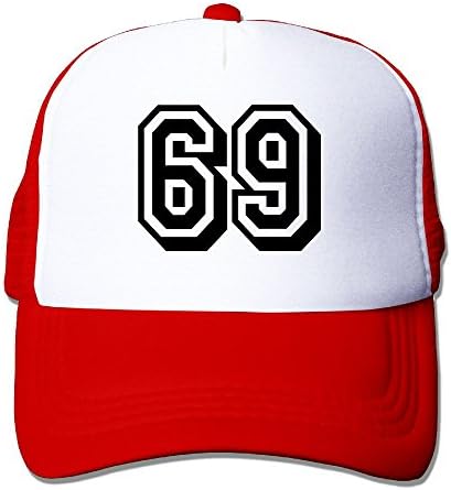 OONONGFU Sixty Nine Big Foam Snapback Caps Mesh Back Adjustable Cap