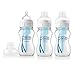 Dr. Brown's Original Wide-Neck Bottle, 8 Ounce, 3-Pack primary