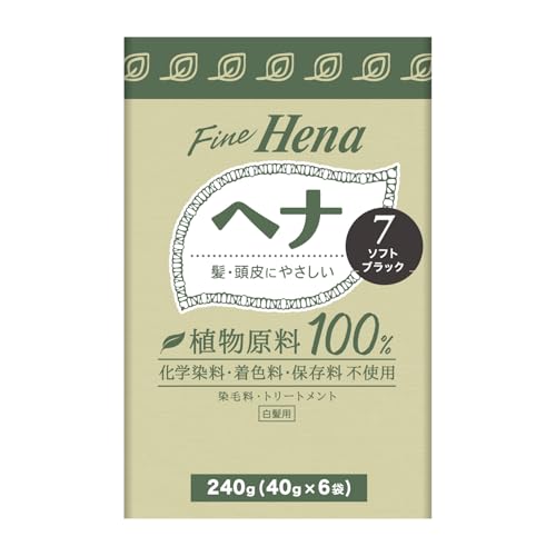 テンスターヘナ ファインヘナ SBK 40g×6個