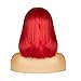BESFOR Bob Human Hair Wigs Lace Front, HD Transparent 13x4 Short Lace Wigs 12inch Silky Straight Bob Wigs for Black Women 150% Density Lace Front Wigs Human Hair with Pre Plucked Natural Hairline