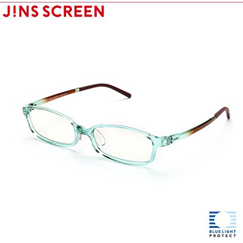 JINS PC Glasses Clear Lense (LIQUID AQUA)