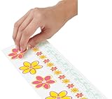 Wilton Sugar Sheet Stickers, Flowers with Borders