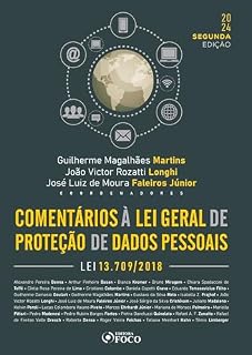 Livro Comentários à Lei Geral de Proteção de Dados: Lei 13.709/2018