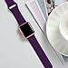 Laffav Compatible with Apple Watch Band 40mm 38mm, for Women Men, Silicone Sport Replacement Band Compatible with Apple Watch Series 4/3/2/1, Small/Medium, Plum Sarah
