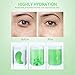 FRESHME Matcha Eye Mask - 20 Pairs Under Eye Patches Aloe Vera Extract Gel Masks for Anti Aging Reduce Puffiness Dark Circles Hyluronic Acid Deep Hydration Eye Pads Treatment Mask for Women and Men
