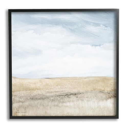 Stupell Industries Clear Sky over Field Framed Giclee Art by Lanie Loreth