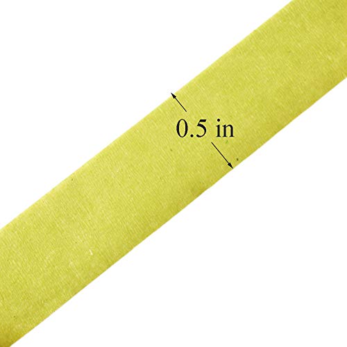 Leline's Floral Tapes, Flower Wrap for Bouquet Stem, Green Florist Tapes for Flowers Making Project, 1/2 inch X 30 Yards