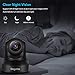 Bagotte Full HD 1080P WiFi Home Security Camera, Wireless IP Indoor Surveillance System Pan/Tilt/Zoom Audio Camera, Night Vision, Motion Detection, Remote Baby Monitor iOS - Cloud Storage