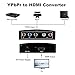 Component to HDMI,ZAMO 5RCA Component RGB YPbPr to HDMI Converter v1.3 HDCP Video Audio Converter Adapter for DVD, PSP, Xbox 360 to New HDTV or Monitor-1080P