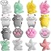 Outee 16 Pcs Mochi Cat Mini Squishies Kawaii Mini Squishies Toys Animals Mini Animal Squishies Stress Cat Squishies Mochi Kawaii Squishies Toys Squishies Animals Stress Relief