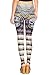 COCOLEGGINGS Womens 3D Digital Print Stretch Summer Ankle Length Leggings