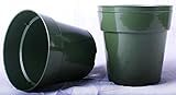 20 NEW 6 Inch Dillen Standard Plastic Nursery Pots ~ Pots ARE 6 Inch Round At the Top and 5.6 Inch Deep.