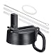 Vmini Straw Lid, Compatible with Hydro Flask Wide Mouth Water Bottle and More, Wide and Rotating Handle, 2 Straws and 1 Brush primary
