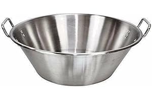 always-quality Cazo Para Carnitas 16" Stainless Steel Heavy Duty Acero Inoxidable Wok comal Fry Mexican Style