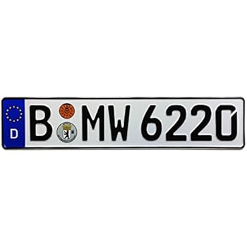 Amazon Com Z Plates Compatible With Bmw European German