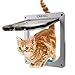 CEESC Cat Door for Windows & Sliding Glass Door (Outer Size 7.5