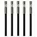Muji Gel Ink 0.25mm Extra-fine Ballpoint Pen (Black) X 5 (Original Version)