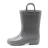 EUXTERPA Boys Girls Waterproof Rain Boots Kids