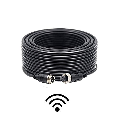 4 Pin Wireless Backup Camera Wire-Free Rear View Camera Waterproof No Interference Cable