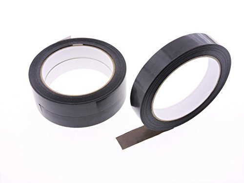 3x 3/4" in 60yd 4 Mil Acid Residue Free Appliance Moving Tape Light Duty Removable Flat Filament Packaging Strapping Securing Cabinet Dresser Printer Door Fastening Bundling Unbreakable .75 Inch - Thumbnail 3