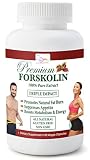 Aura Naturel Highest Grade 20% Pure Forskolin 250mg 60ct Natural Weight Loss Diet Pill - Menopause Support - Weight Control - Appetite Suppressor + Metabolism Booster + Carb & Fat Blocker 100% Safe
