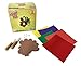KINREX Thanksgiving Crafts for Kids – Turkey Craft Fall Activities Foam Cutouts Stickers Sets for Kids, Family, Adults, School, Preschool, Projects Supplies Favors for Toddlers, Makes 24 Turkeys