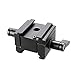 Cold Shoe Mount Hot Shoe Mount Adapter with Adjustable NATO Clamp for Canon C100/C100 MarkII/C300/C500