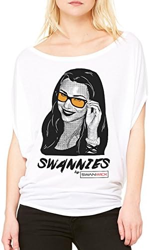 Women's Medium Flowy Top (Swannies Babe)