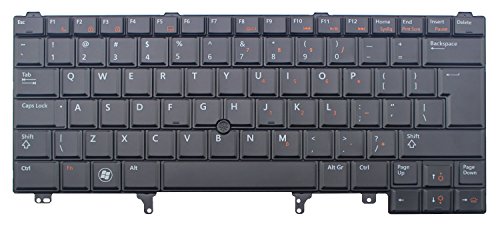 New Dell Latitude E6320 E6420 E5420 E6420 ATG US English Backlit Keyboard CN5HF