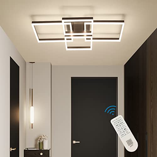 Modern Dimmable Ceiling Light, LED Flush Mount Ceiling Lights