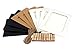 Ponerine Decorative Design Paper Collage Photo Picture Frames – Simple Sturdy DIY Crafts - Home, Corridor, Classroom, Kindergarten, CrÈChe, Bedroom, Living Room, Stairway