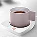 VOBAGA Coffee Warmer & Mug Warmer for Home Office Home Desk Gift Use, 20w Electric Cup Beverage Warmer Plate with 3 Temperature Settings for Tea, Water, Cocoa, Soup with Auto Shut Off After 4 Hours