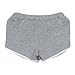 DaySeventh New Summer Pants Women Sports Shorts Gym Workout Yoga Short (S, Gray)