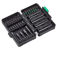 Amazon Brand - Denali 33-Piece Impact Screwdriver Bit Set