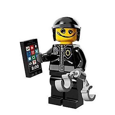 tja183 Scribble-Face Bad Cop Minifigures