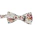 May Lucky Men's Cotton Floral Bow Tie (03)