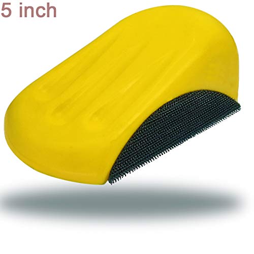 M-jump 5 inch Mouse Hand Sanding Pad Hook and Loop Sanding Block Hook Backing Plate For Woodworking, Furniture Restoration, Home and Automotive Body. - Thumbnail 6